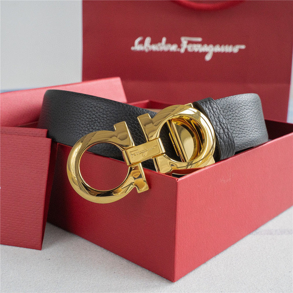 Classic Leather Belt - product view 1