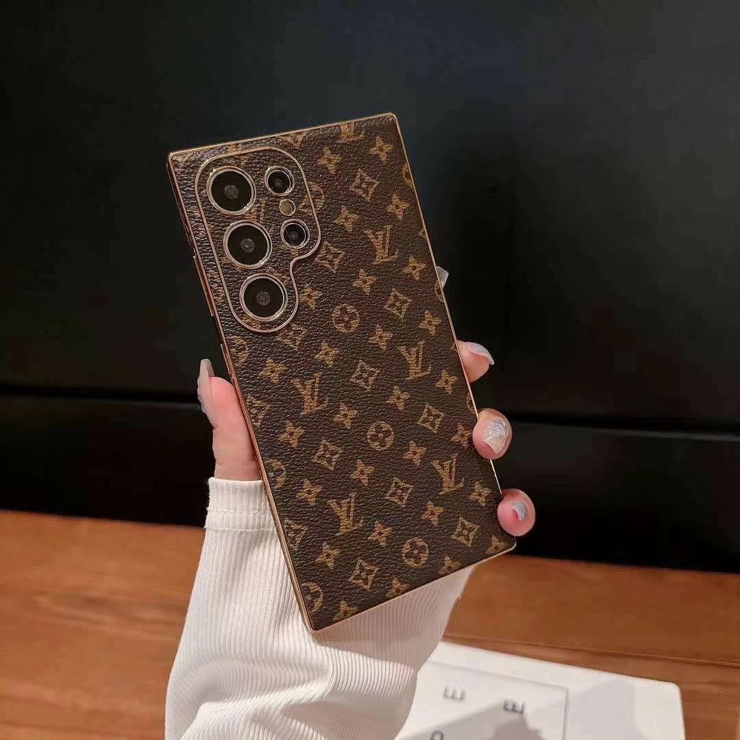 BROWN COLOR PHONE CASE FOR SAMSUNG GALAXY - product view 2