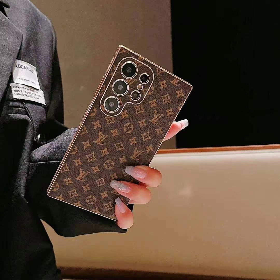 BROWN COLOR PHONE CASE FOR SAMSUNG GALAXY - product view 4