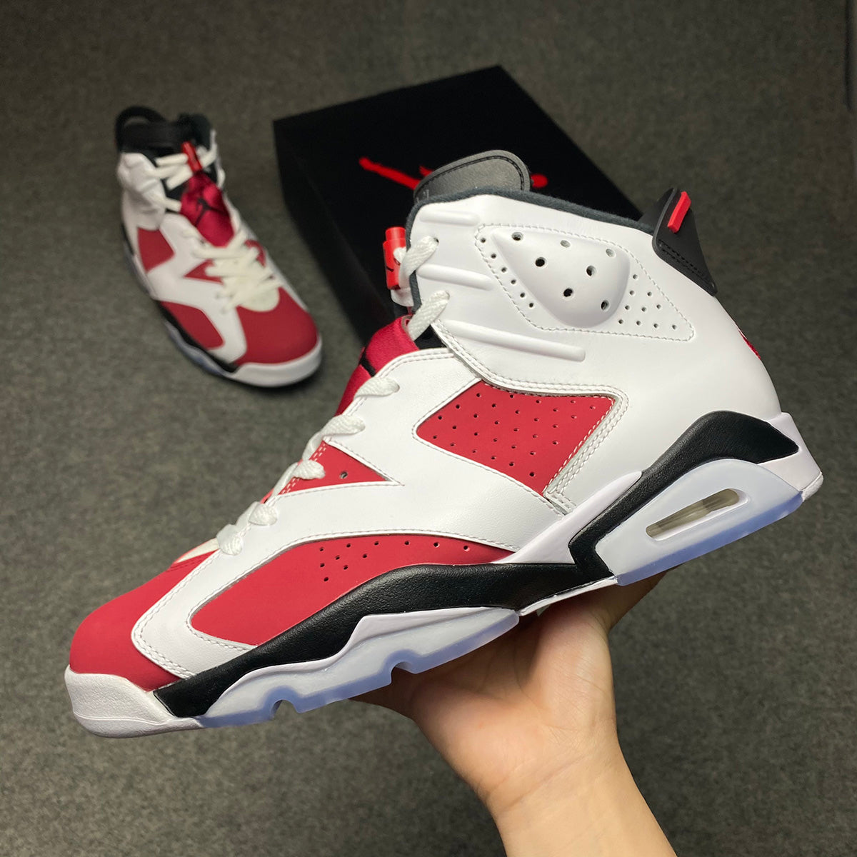 Air Jordan 6 Retro GS 'Carmine' 2021 Sneakers - product view 1