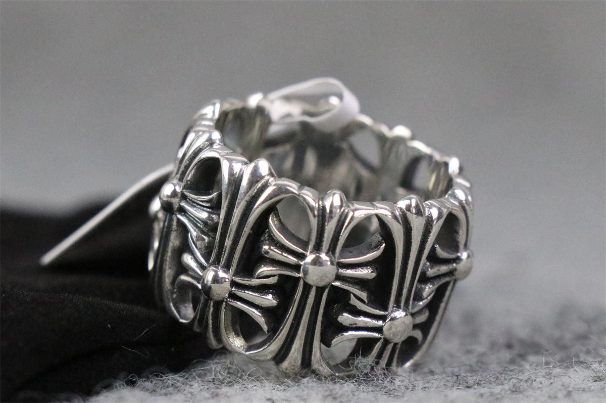 Chrome Hearts Cemetery Ring 'Silver' - product view 4