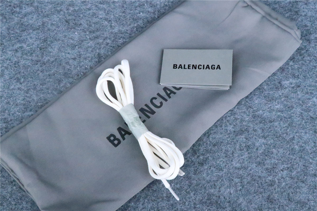 Balenciaga Radar Sneaker Gradient Lines 'White Grey Silver' - product view 11