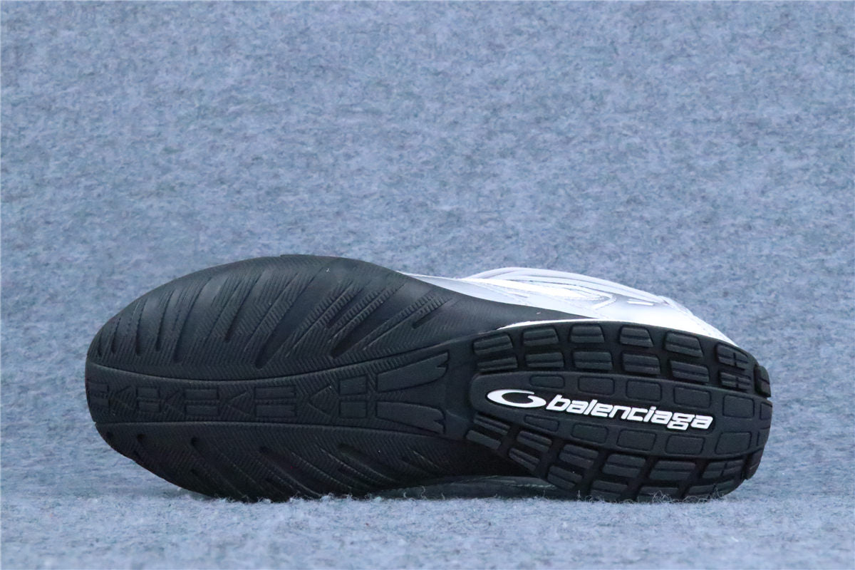 Balenciaga Radar Sneaker Gradient Lines 'White Grey Silver' - product view 3