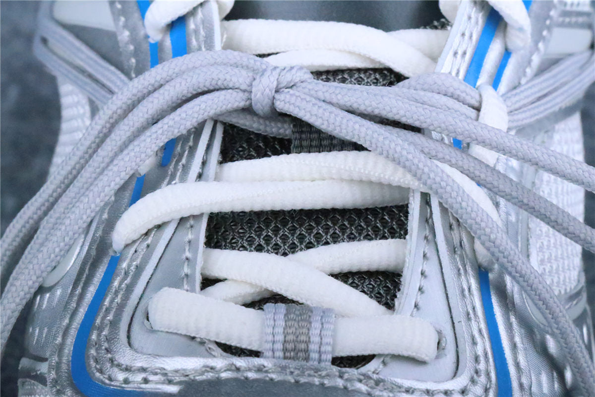 Balenciaga Radar Sneaker Gradient Lines 'White Grey Silver' - product view 7