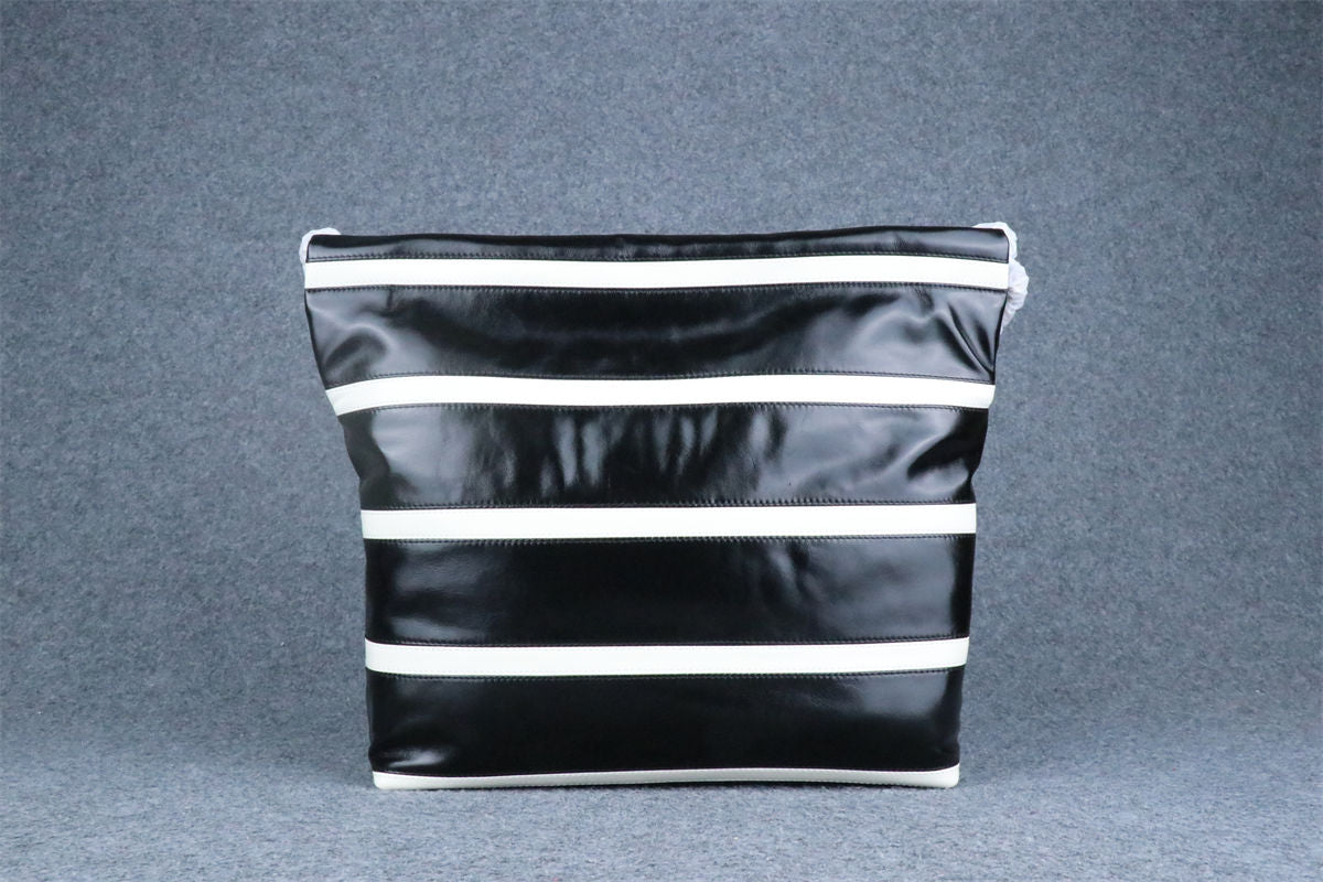 Chanel Striped 22 Hobo Bag 'Black White' - product view 3