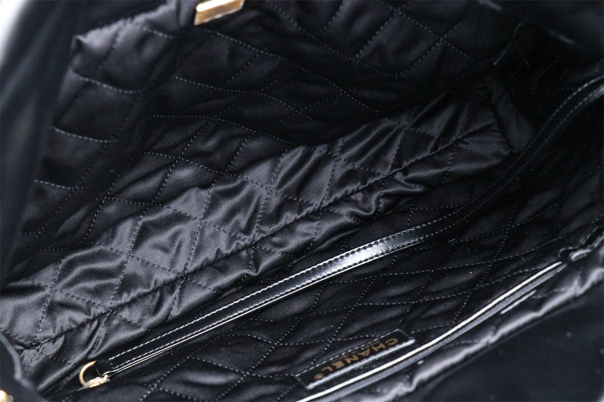 Chanel Striped 22 Hobo Bag 'Black White' - product view 7