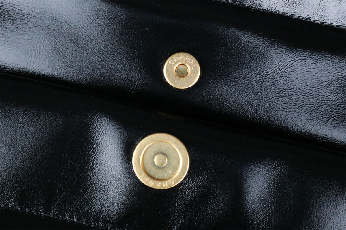 Chanel Striped 22 Hobo Bag 'Black White' - product view 8