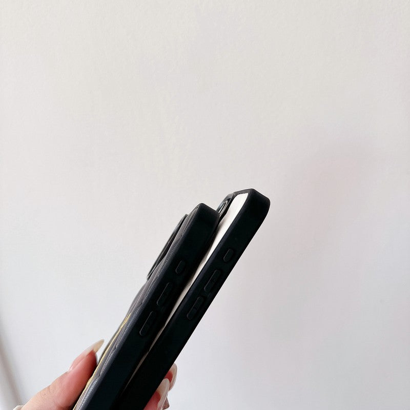 Saint Black & White Leather iPhone Case - product view 9