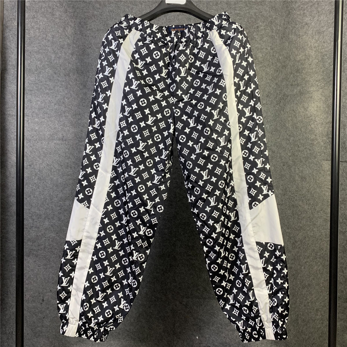 LV Monogram Printed Technical Track Pants - product view 1
