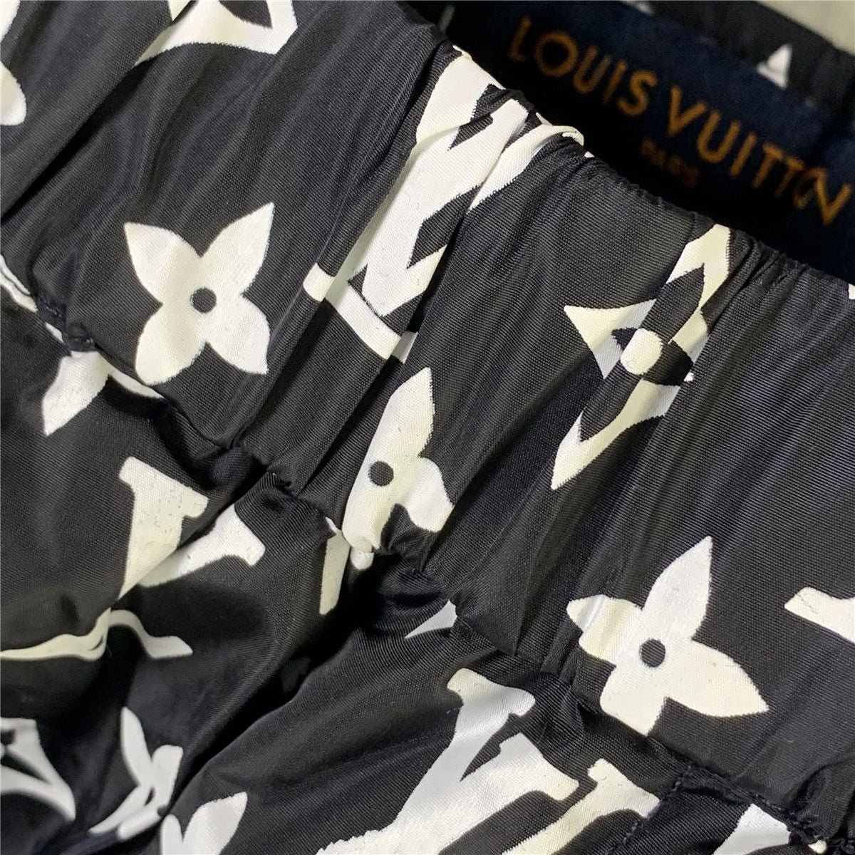 LV Monogram Printed Technical Track Pants - product view 4