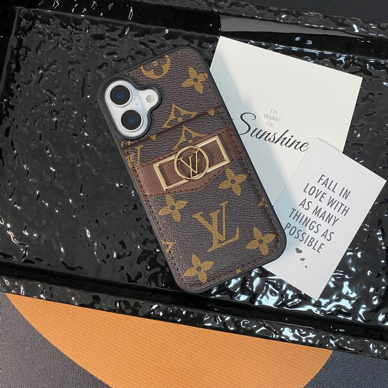 Card Bag Gold Logo iPhone Case - product view 10