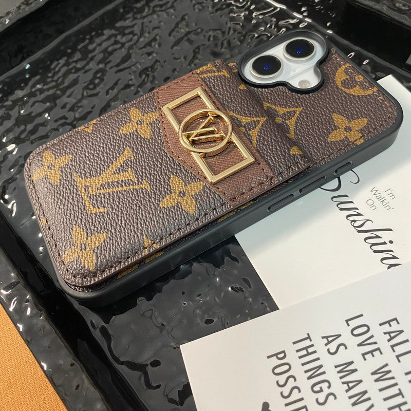Card Bag Gold Logo iPhone Case - product view 12