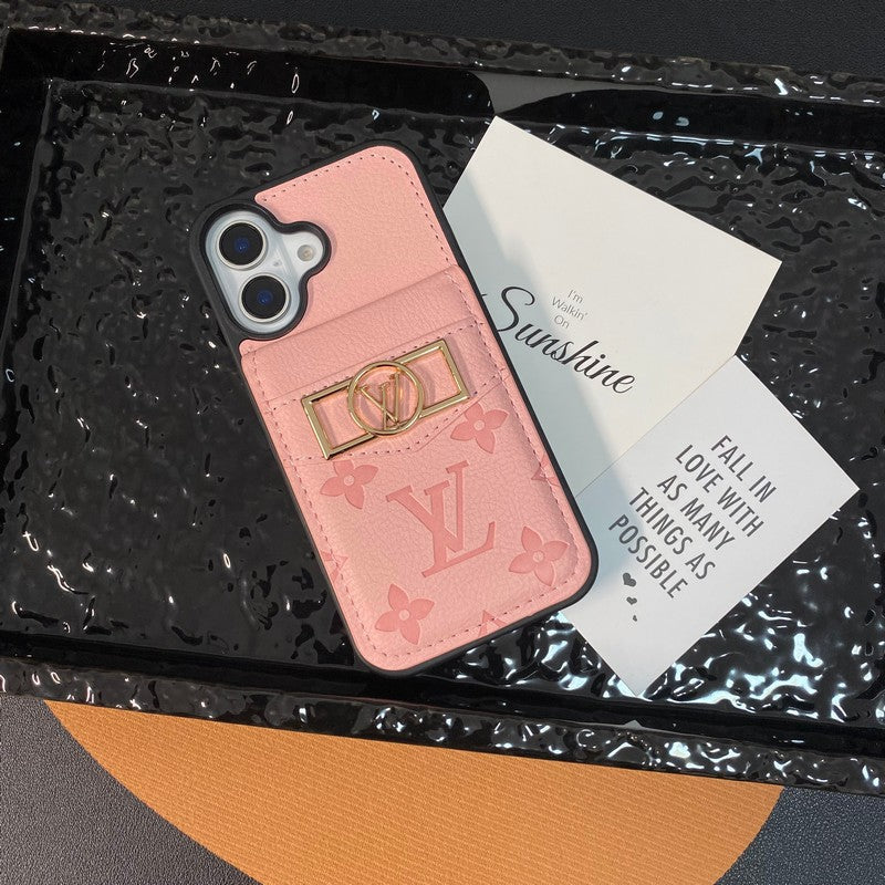 Card Bag Gold Logo iPhone Case - product view 5