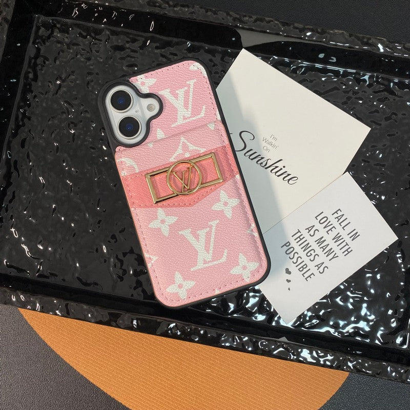 Card Bag Gold Logo iPhone Case - product view 4