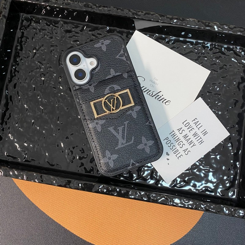 Card Bag Gold Logo iPhone Case - product view 16