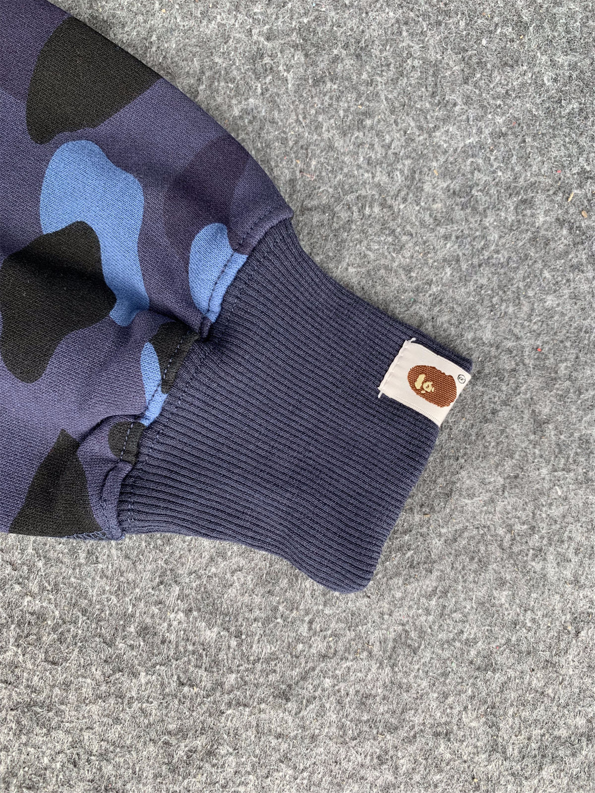 BAPE Color Camo Crazy Shark Full Zip Hoodie 'Multicolor' - product view 8