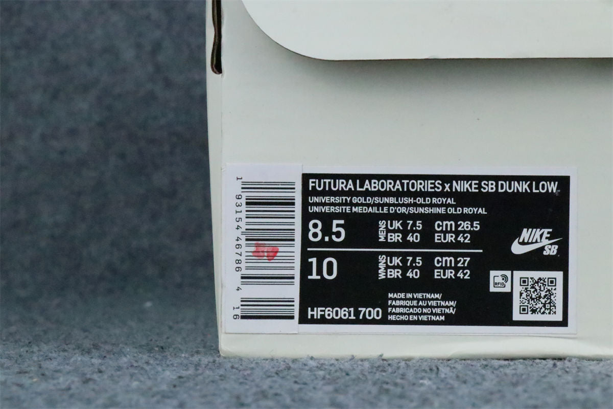 Futura Laboratories x Nike Dunk Low SB 'Sunblush' Friends & Family Sneakers - product view 14