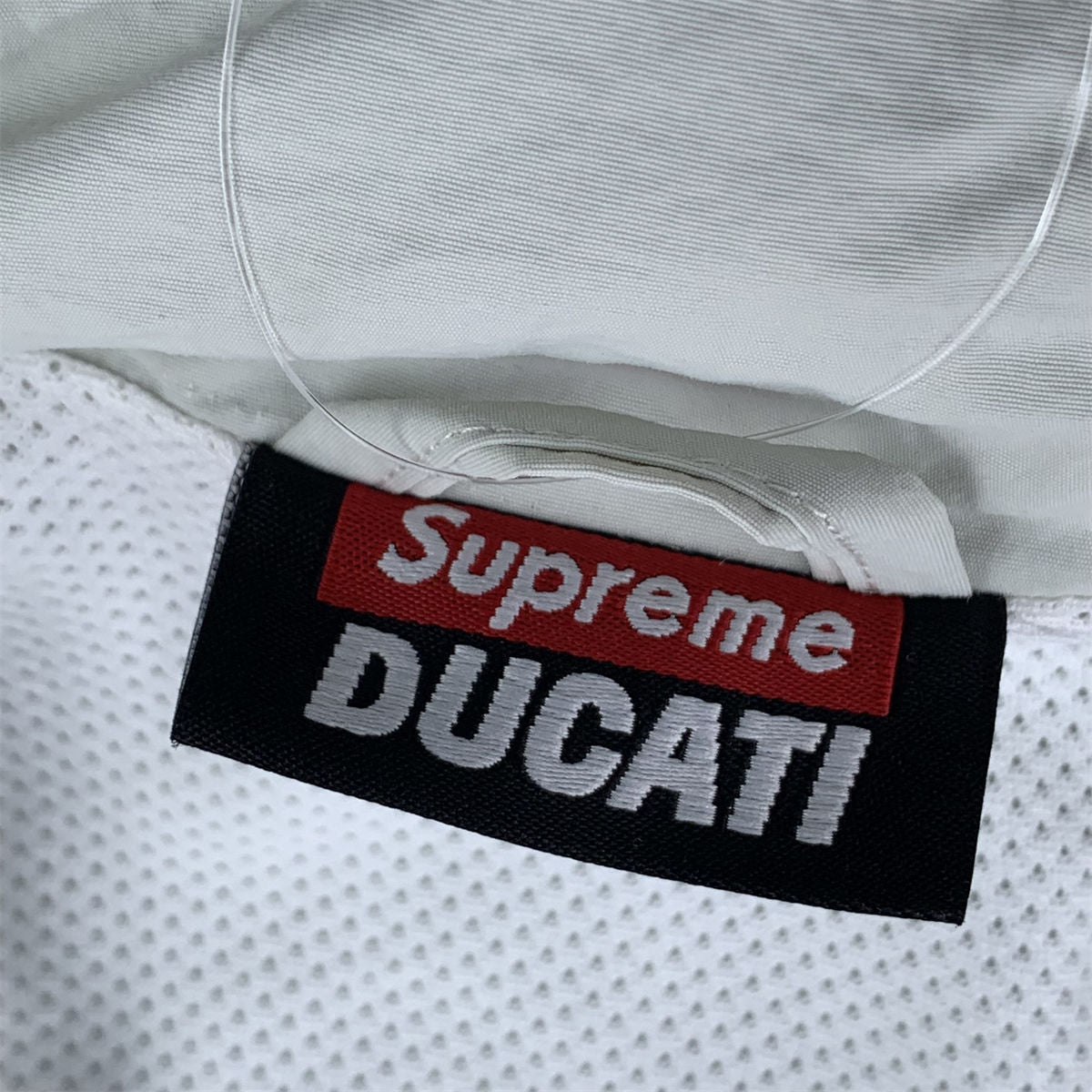 Supreme x Ducati Track Jacket 'Light Grey' - product view 4