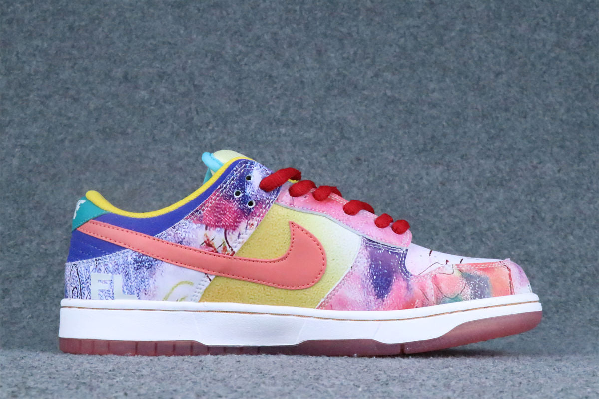 Futura Laboratories x Nike Dunk Low SB 'Sunblush' Friends & Family Sneakers - product view 2