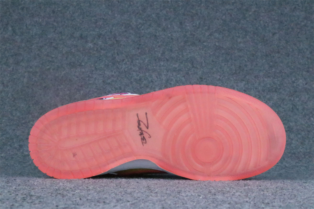 Futura Laboratories x Nike Dunk Low SB 'Sunblush' Friends & Family Sneakers - product view 3