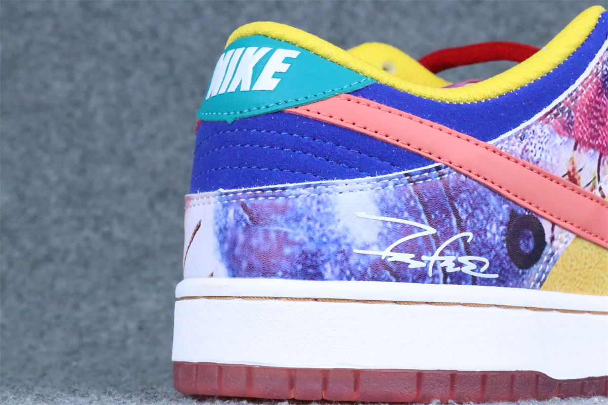 Futura Laboratories x Nike Dunk Low SB 'Sunblush' Friends & Family Sneakers - product view 6