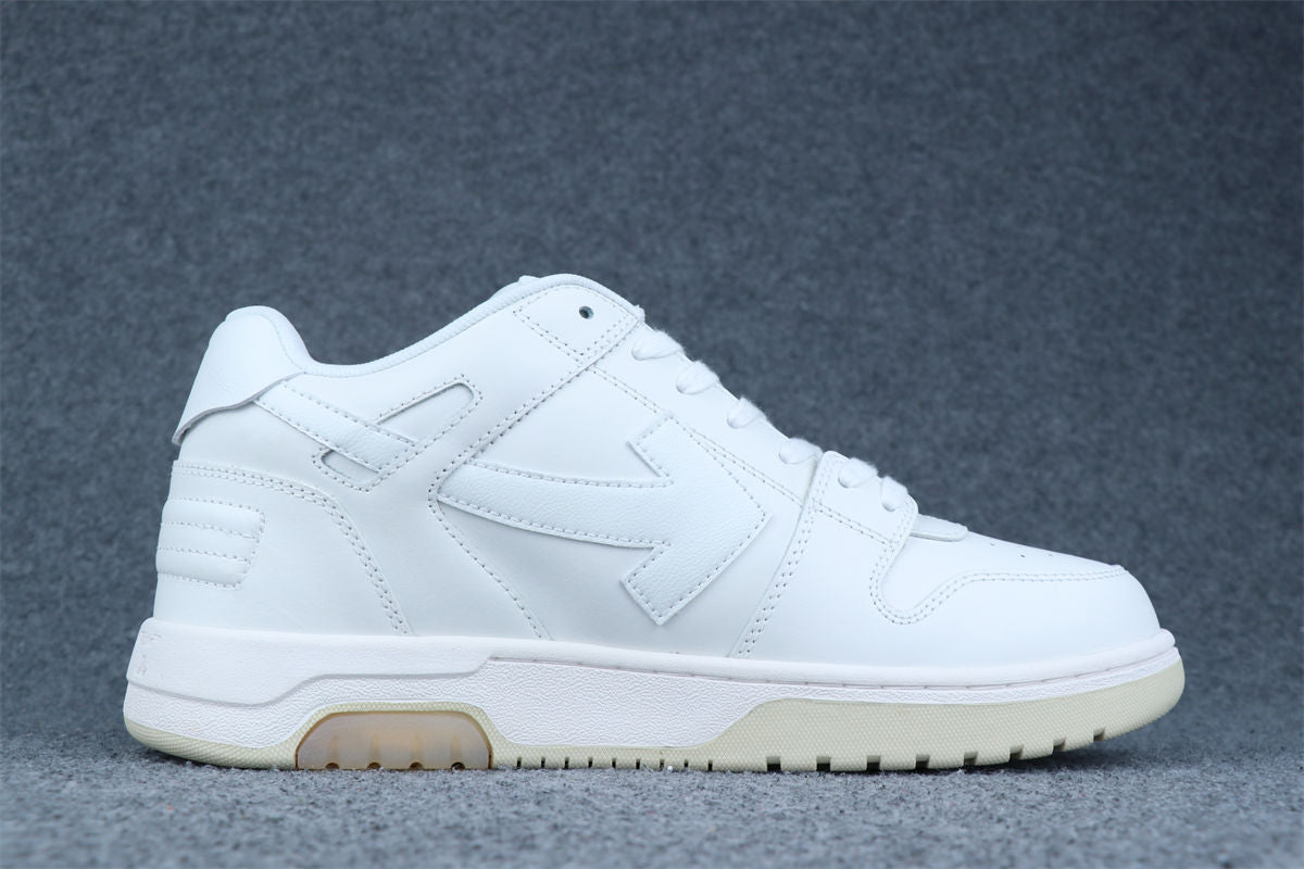 Off-White Women's Out of Office "For Walking - White Black" (2023) Sneakers - product view 2