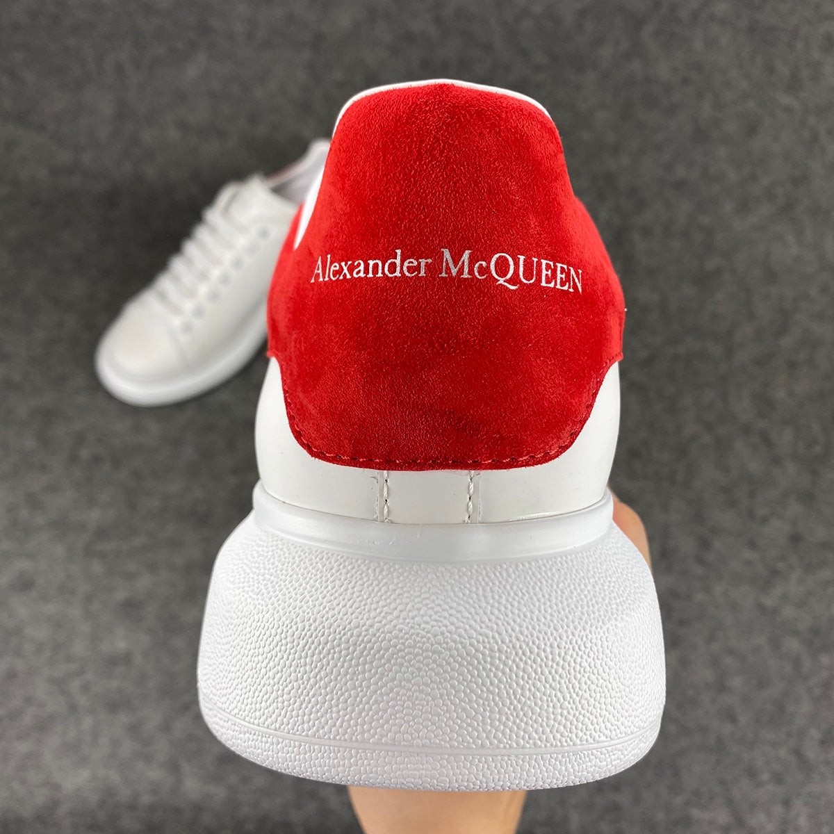 Alexander McQueen Oversized Sneaker 'White Lust Red' - product view 7