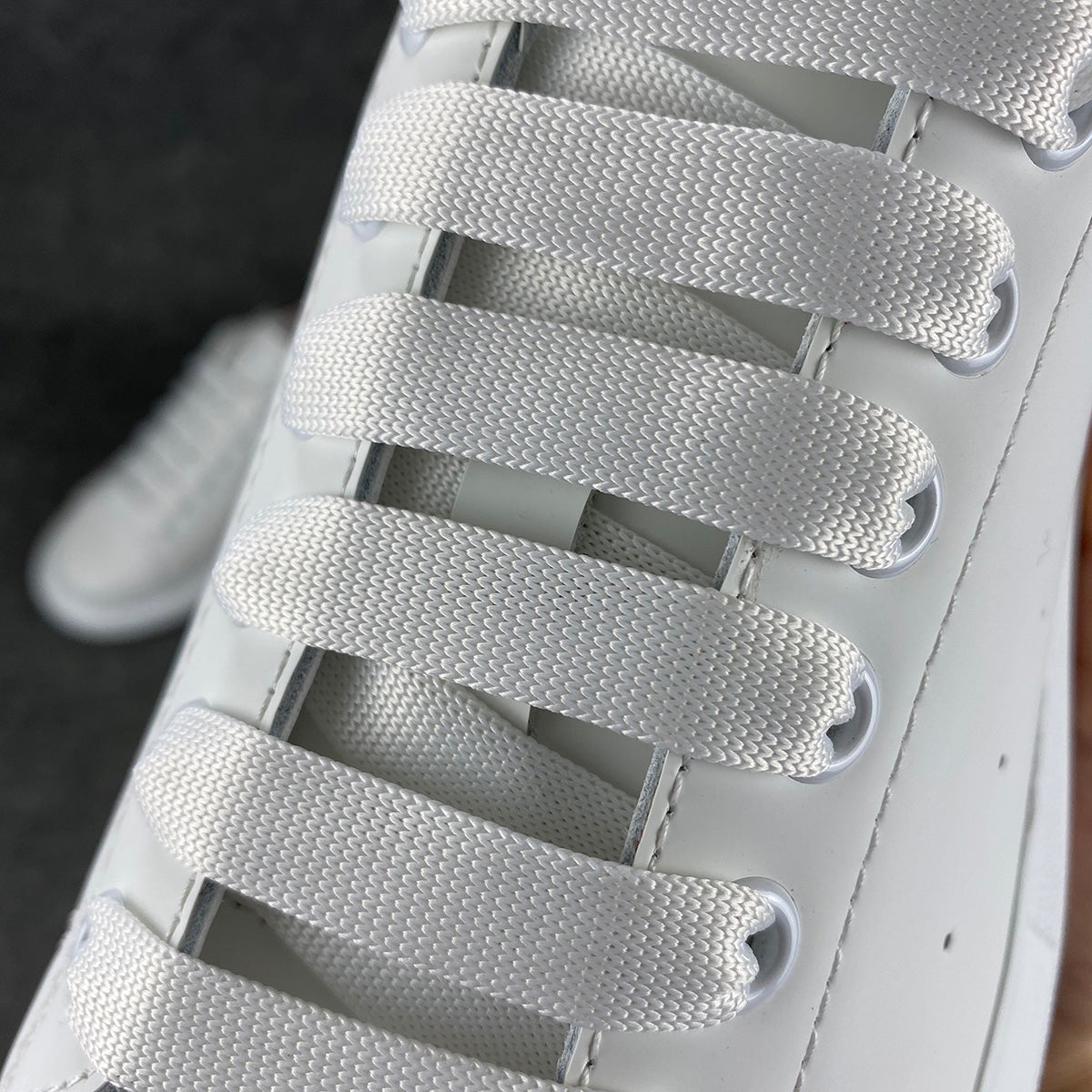 Alexander McQueen Oversized Sneaker 'White Lust Red' - product view 3