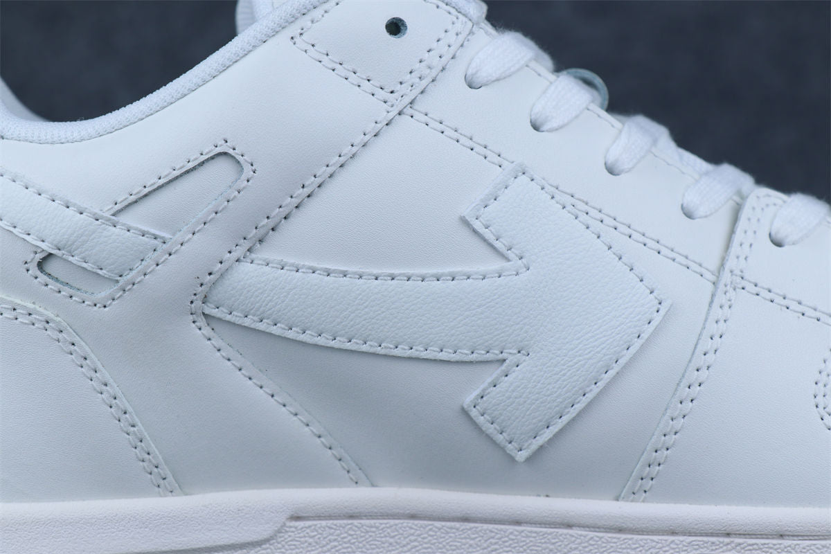 Off-White Women's Out of Office "For Walking - White Black" (2023) Sneakers - product view 9