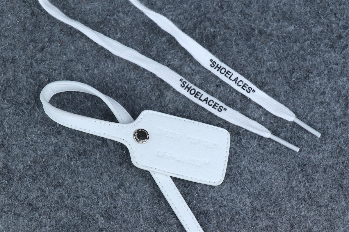 Off-White Women's Out of Office "For Walking - White Black" (2023) Sneakers - product view 13