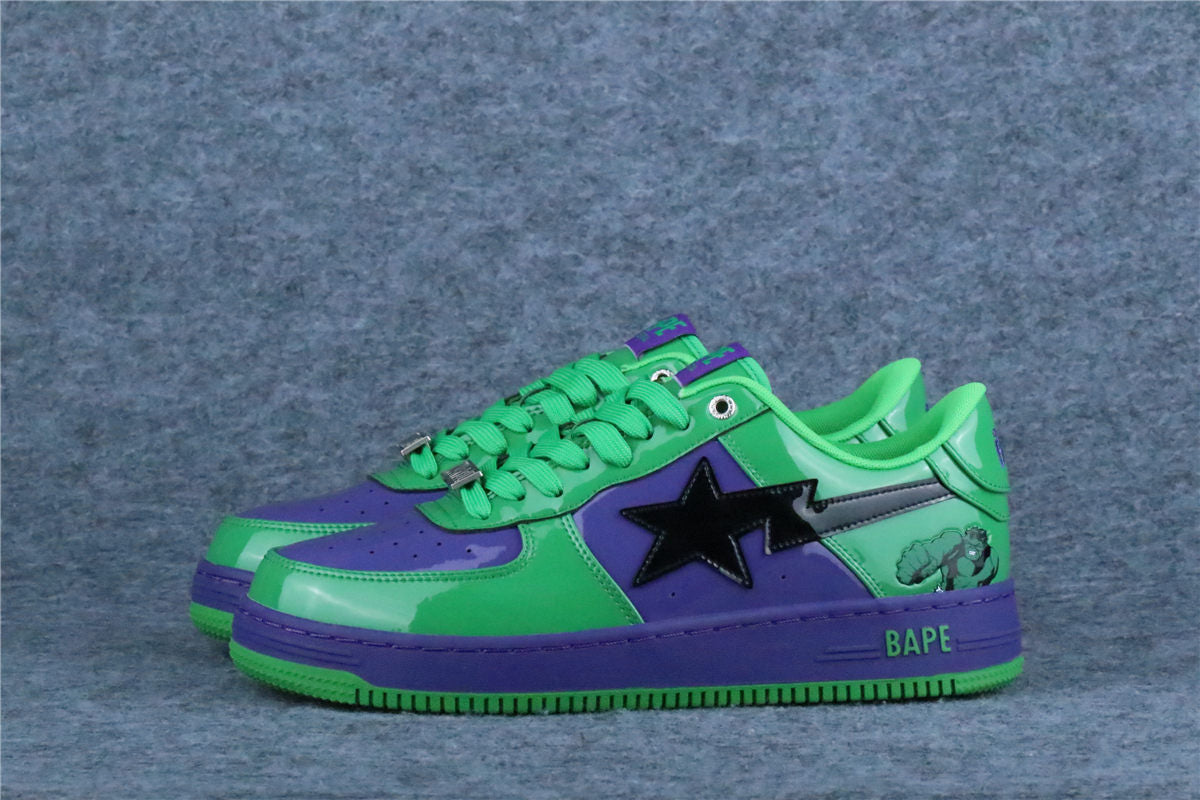 A Bathing Ape Bape StaMarvel Comics Hulk (2022) Sneakers - product view 13