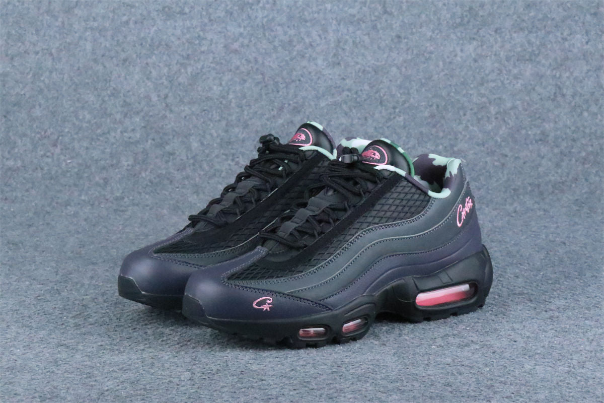 Corteiz x Nike Air Max 95 SP Sneakers 'Rules the World - Pink Beam' - product view 14