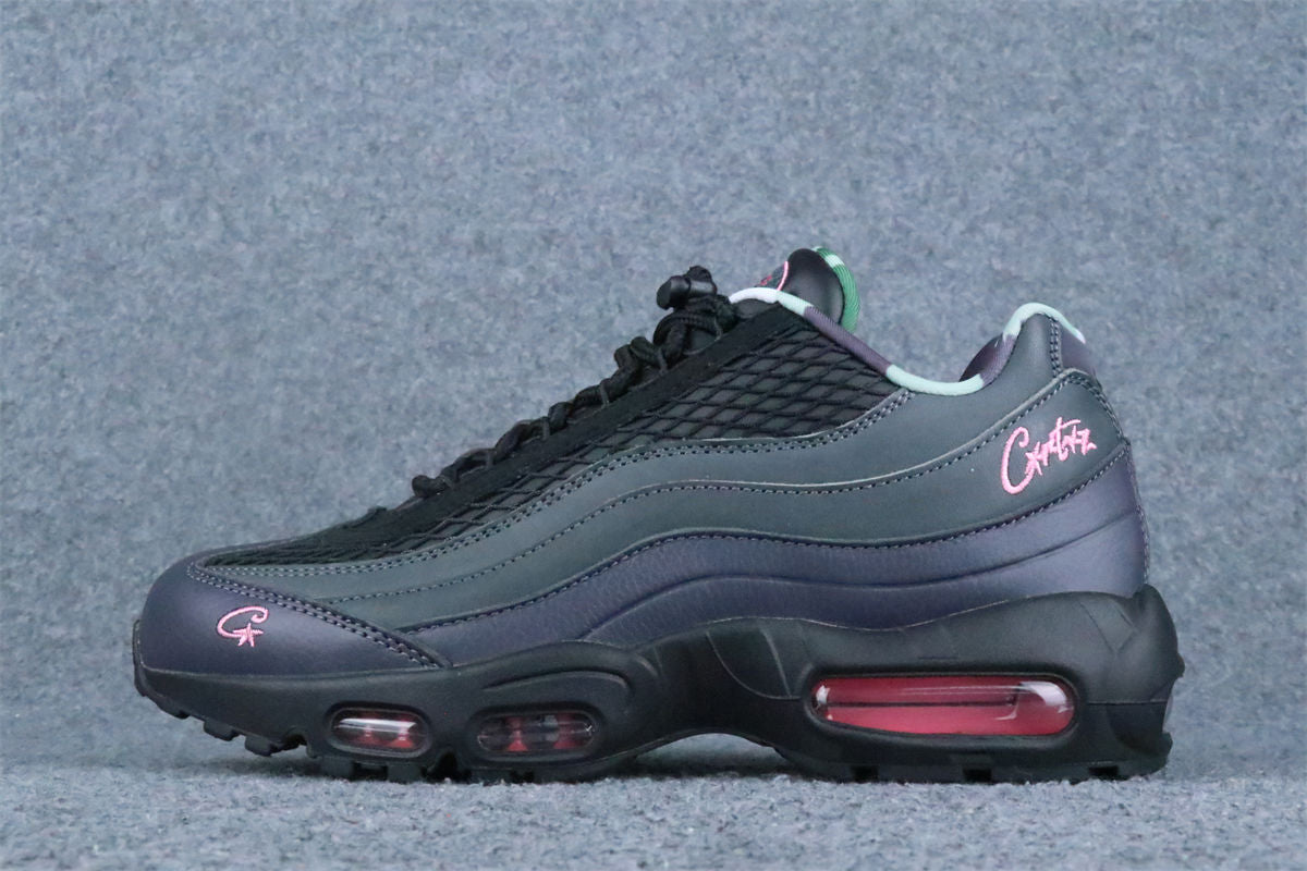 Corteiz x Nike Air Max 95 SP Sneakers 'Rules the World - Pink Beam' - product view 1