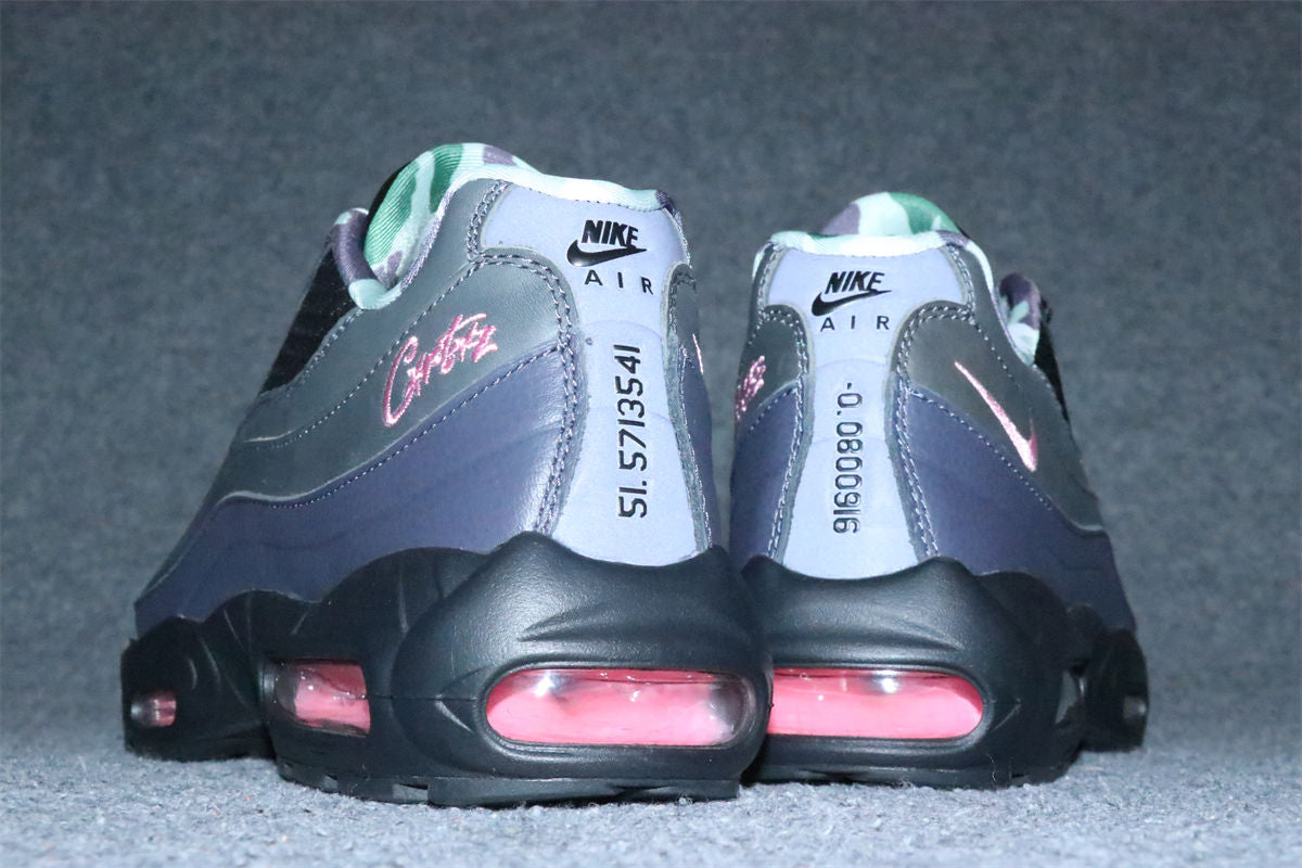 Corteiz x Nike Air Max 95 SP Sneakers 'Rules the World - Pink Beam' - product view 15