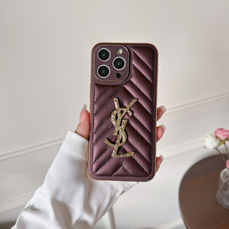 Saint Color Leather iPhone Case - product view 2