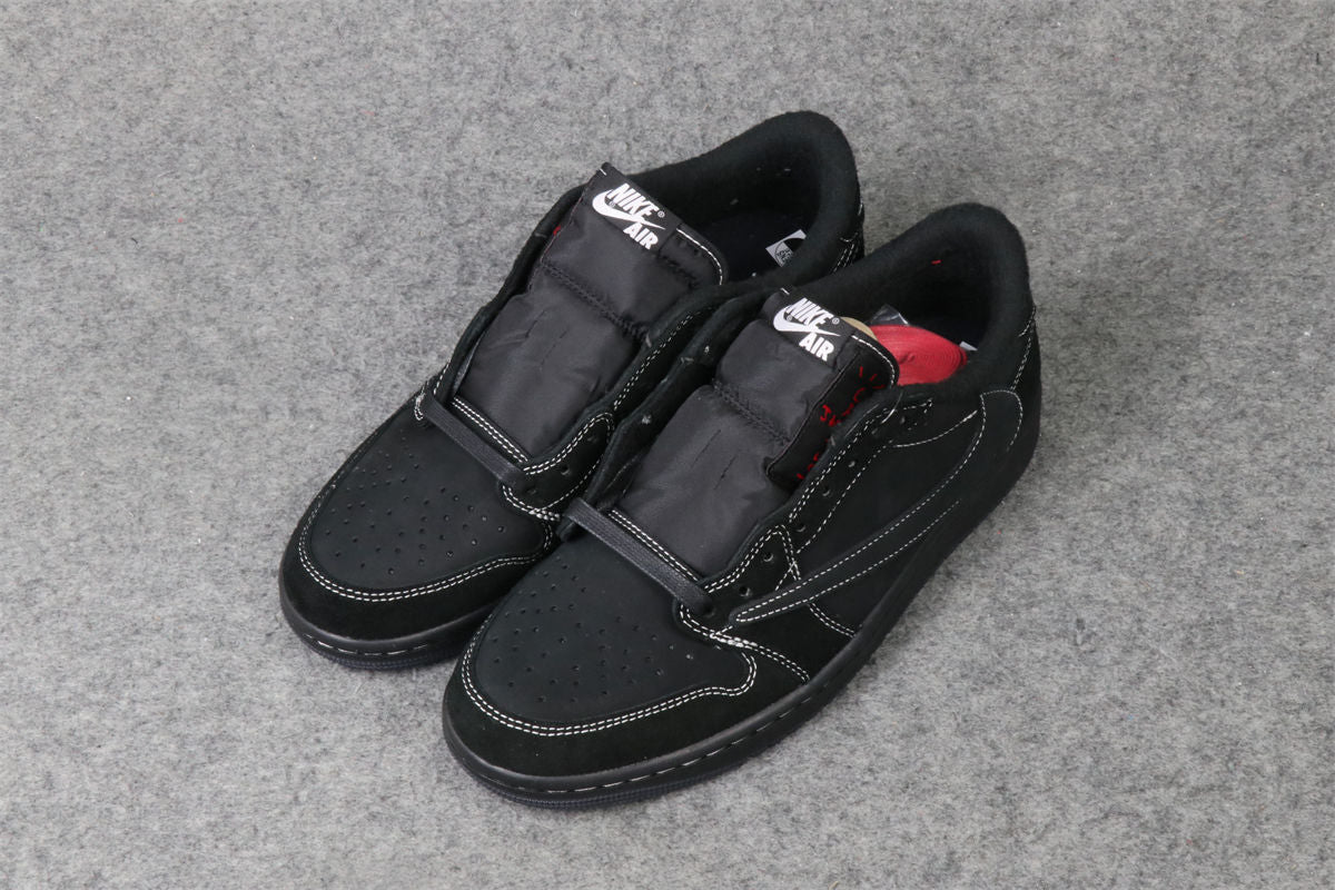 Travis Scott x Air Jordan 1 Low OG SP Sneakers 'Black Phantom' - product view 15