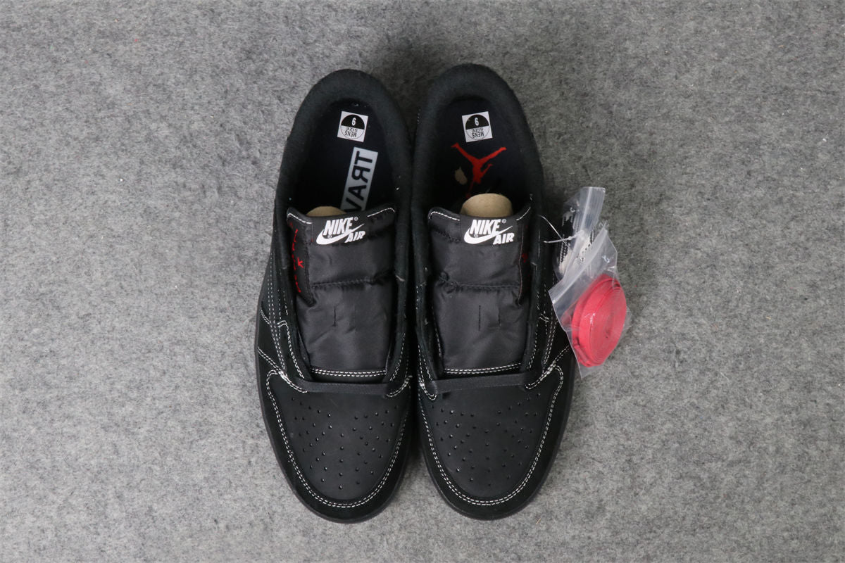 Travis Scott x Air Jordan 1 Low OG SP Sneakers 'Black Phantom' - product view 14