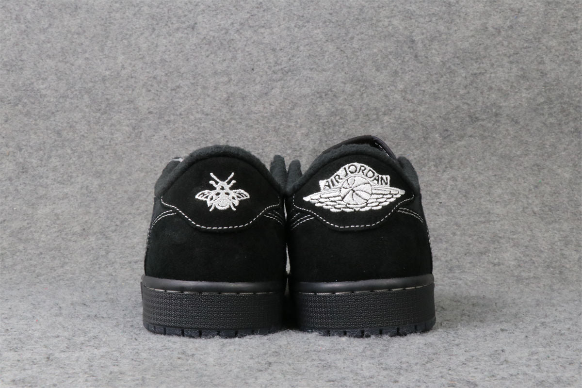 Travis Scott x Air Jordan 1 Low OG SP Sneakers 'Black Phantom' - product view 13