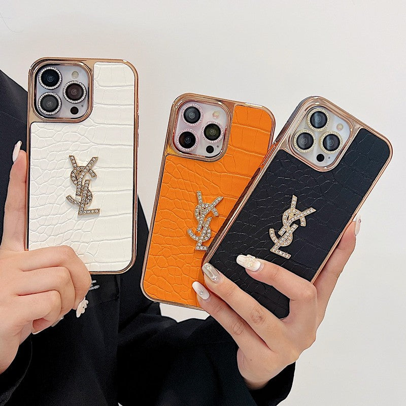 Saint Color Leather Rose Gold iPhone Case - product view 7