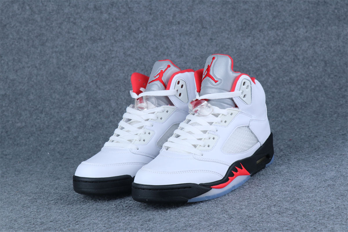 Air Jordan 5 Retro 'White Fire Red' 2020 Sneakers - product view 14