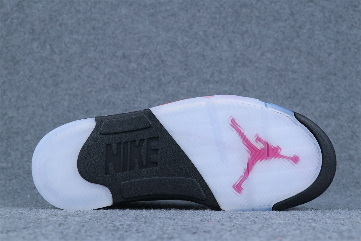 Air Jordan 5 Retro 'White Fire Red' 2020 Sneakers - product view 3