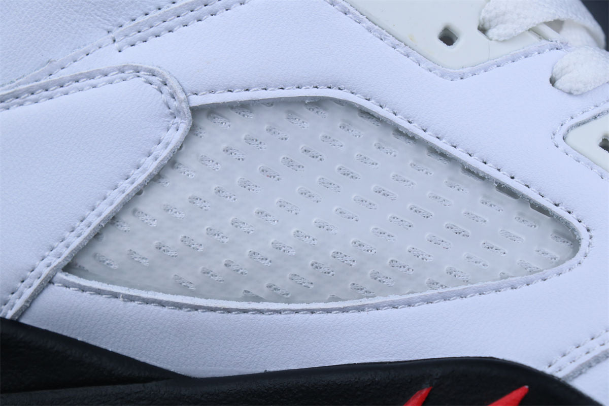 Air Jordan 5 Retro 'White Fire Red' 2020 Sneakers - product view 5