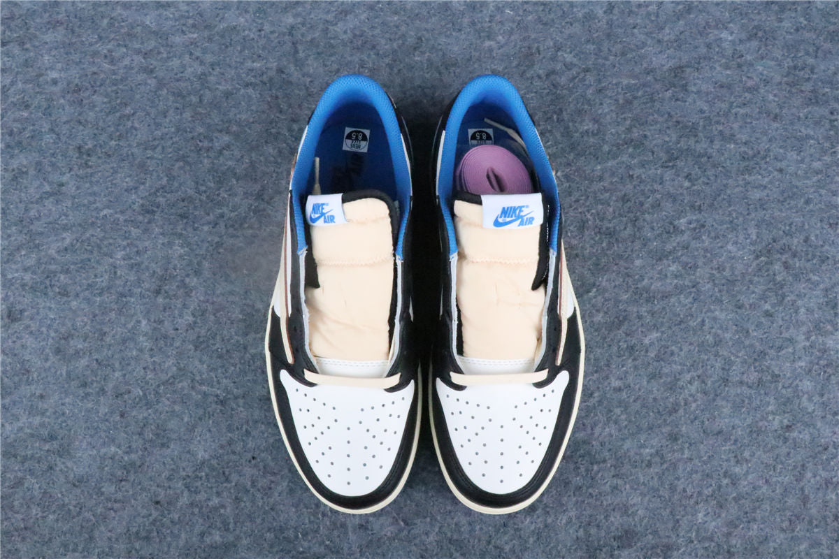 Fragment Design x Travis Scott x Air Jordan 1 Retro Low Sneakers - product view 14
