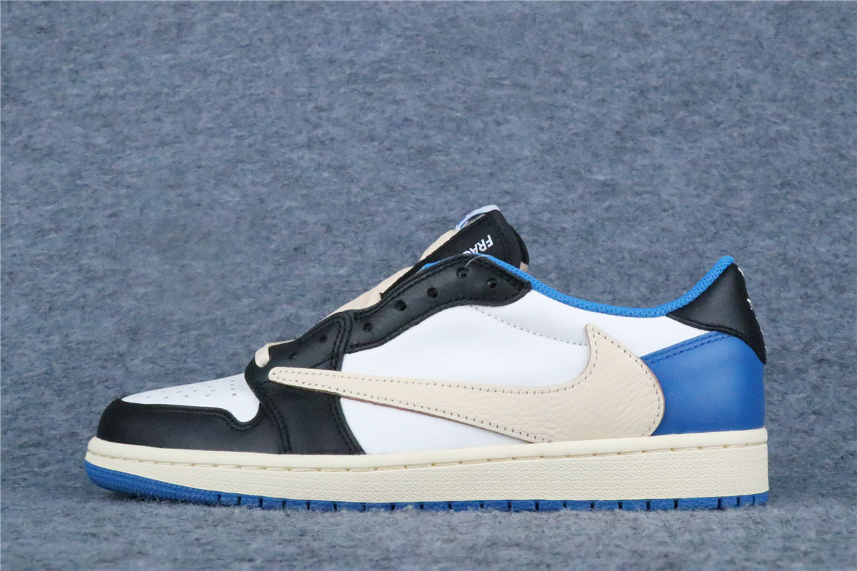 Fragment Design x Travis Scott x Air Jordan 1 Retro Low Sneakers - product view 1