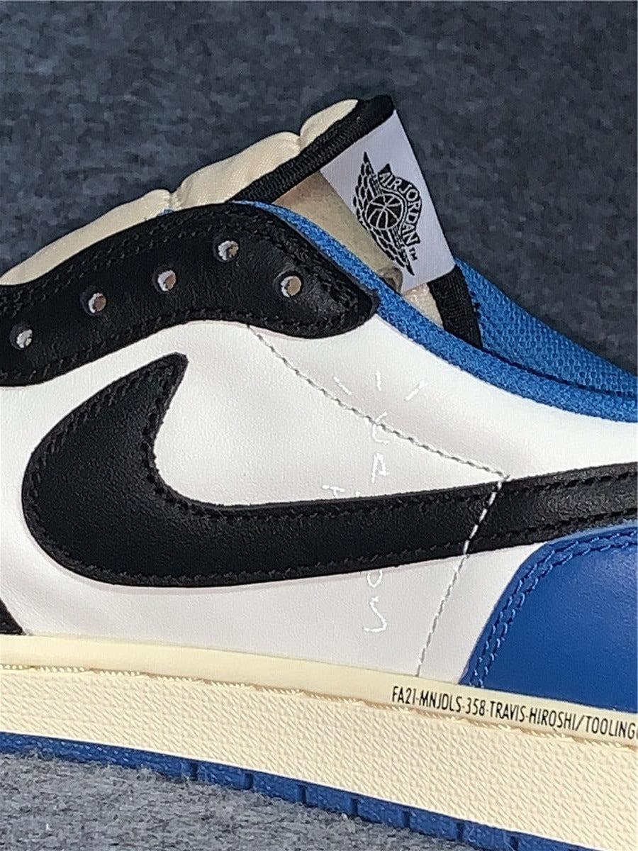 Fragment Design x Travis Scott x Air Jordan 1 Retro Low Sneakers - product view 8