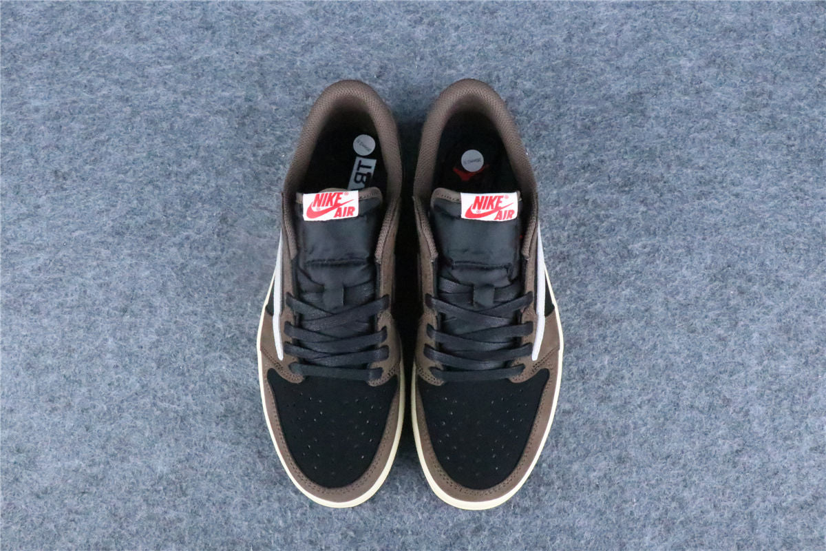 Travis Scott x Air Jordan 1 Low Sneakers 'Mocha' - product view 13