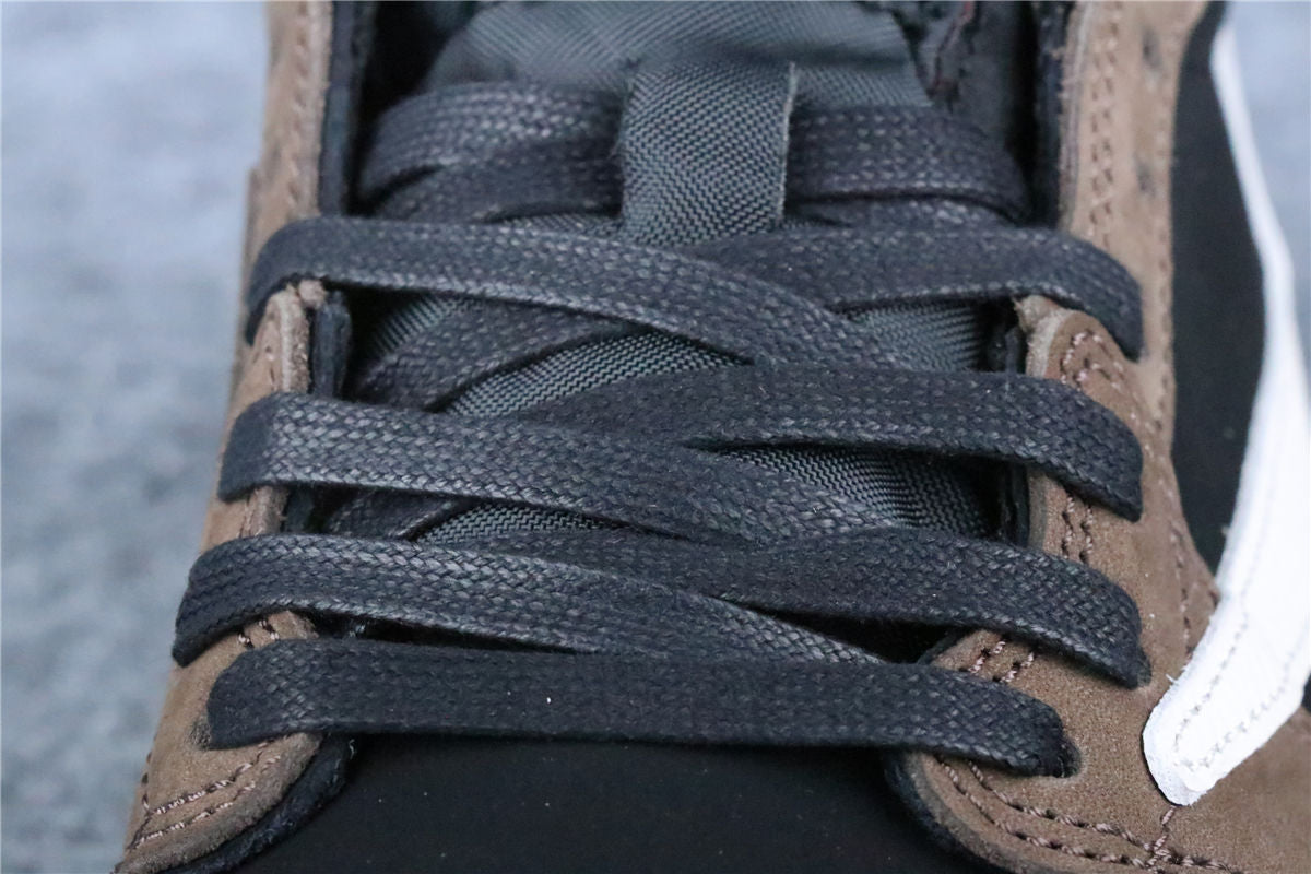 Travis Scott x Air Jordan 1 Low Sneakers 'Mocha' - product view 7
