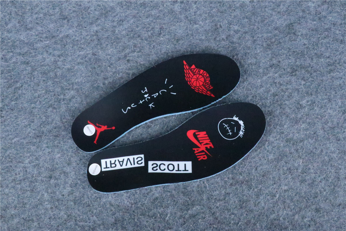 Travis Scott x Air Jordan 1 Low Sneakers 'Mocha' - product view 10