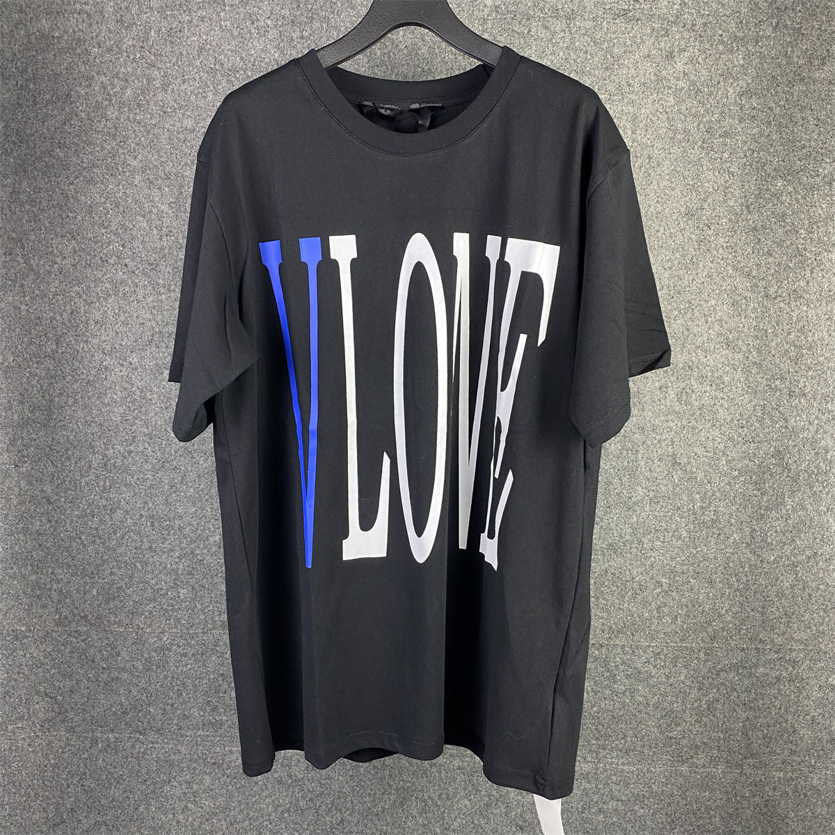 Vlone Staple T-Shirt 'Black/Blue' - product view 1