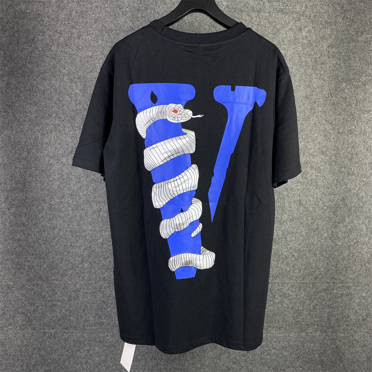 Vlone Staple T-Shirt 'Black/Blue' - product view 2